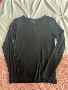 Petite Black Modern T - Long Sleeve